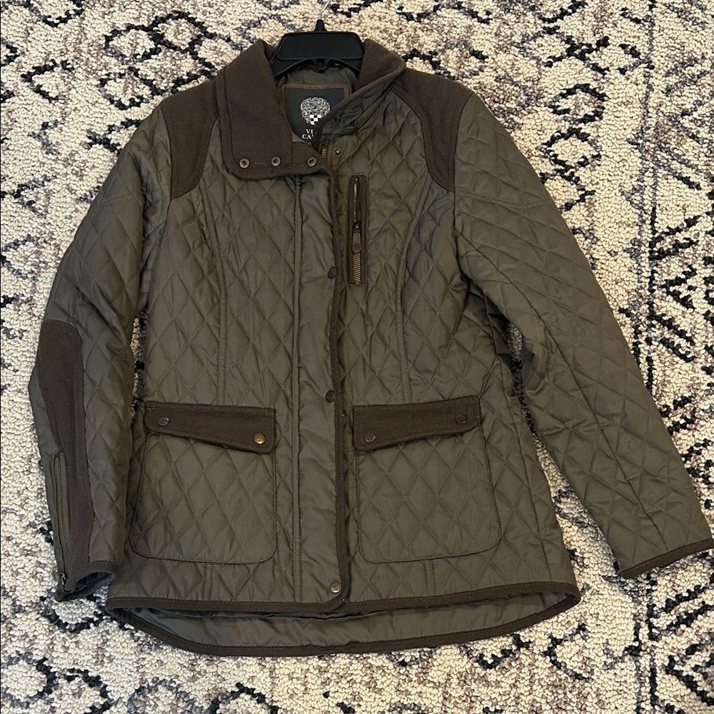 Vince Camuto Olive Coat